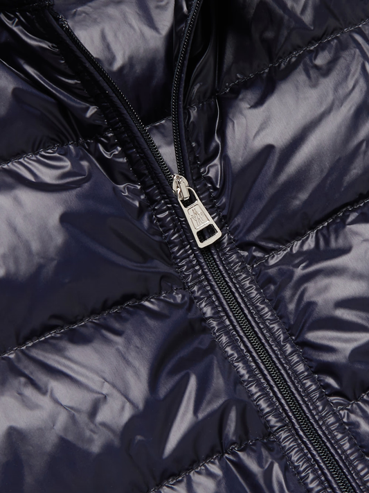 Glossy Shell Down Gilet