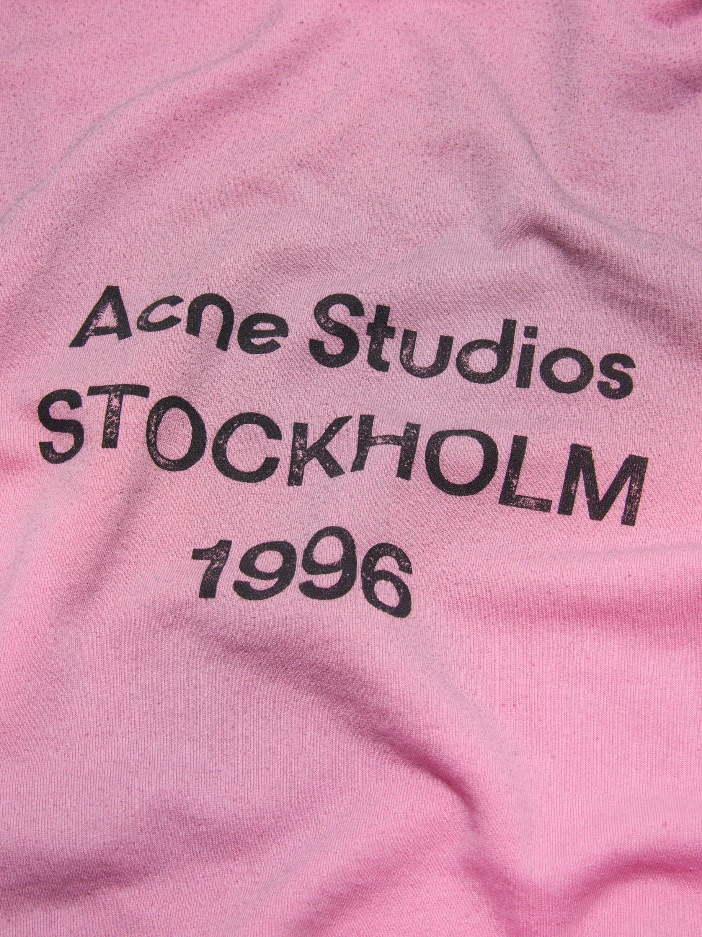 Fleece logo hoodie