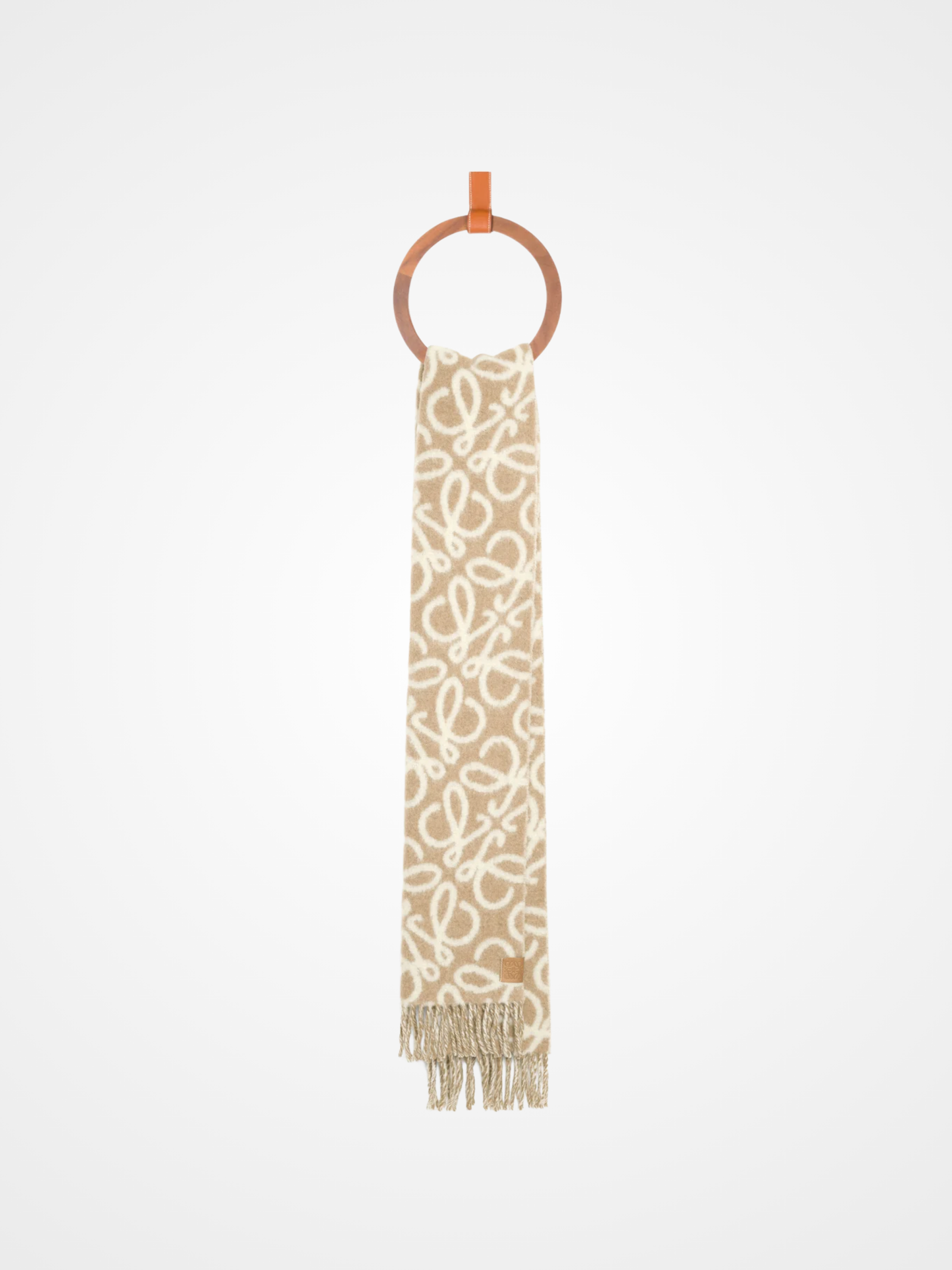 Anagram Scarf In Alpaca & Wool Blend