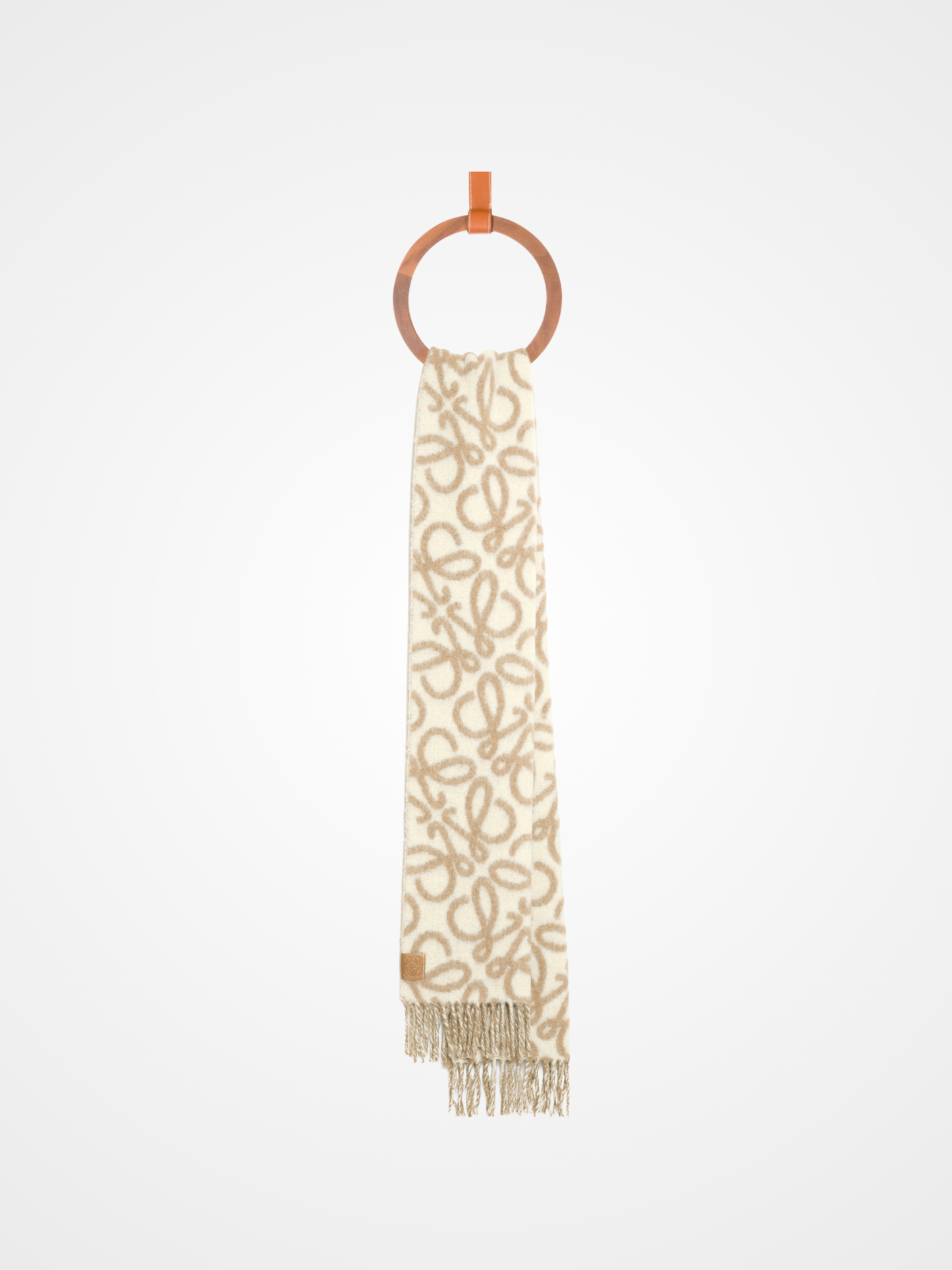Anagram Scarf In Alpaca & Wool Blend